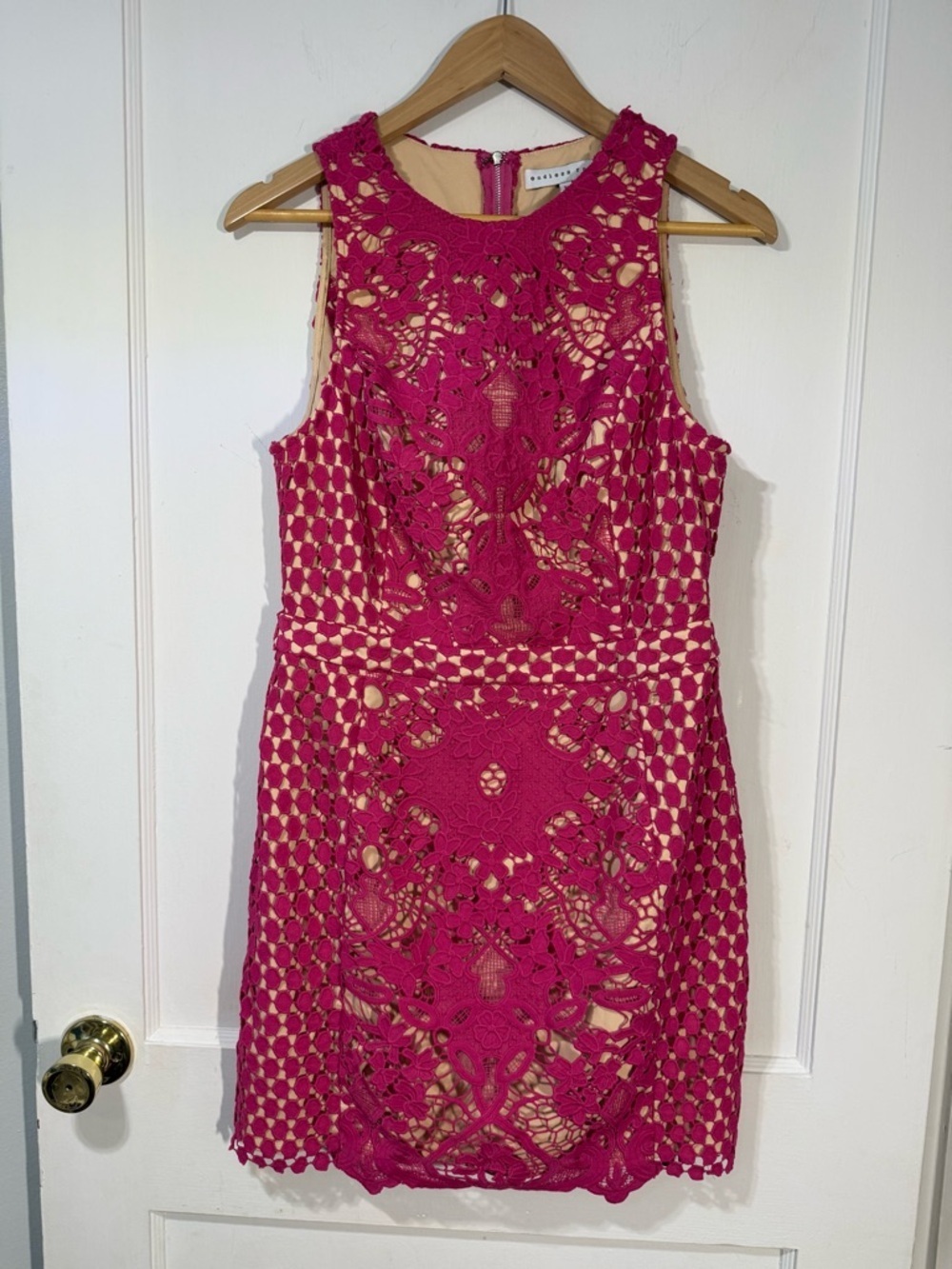 Endless Rose Magenta Lace Dress